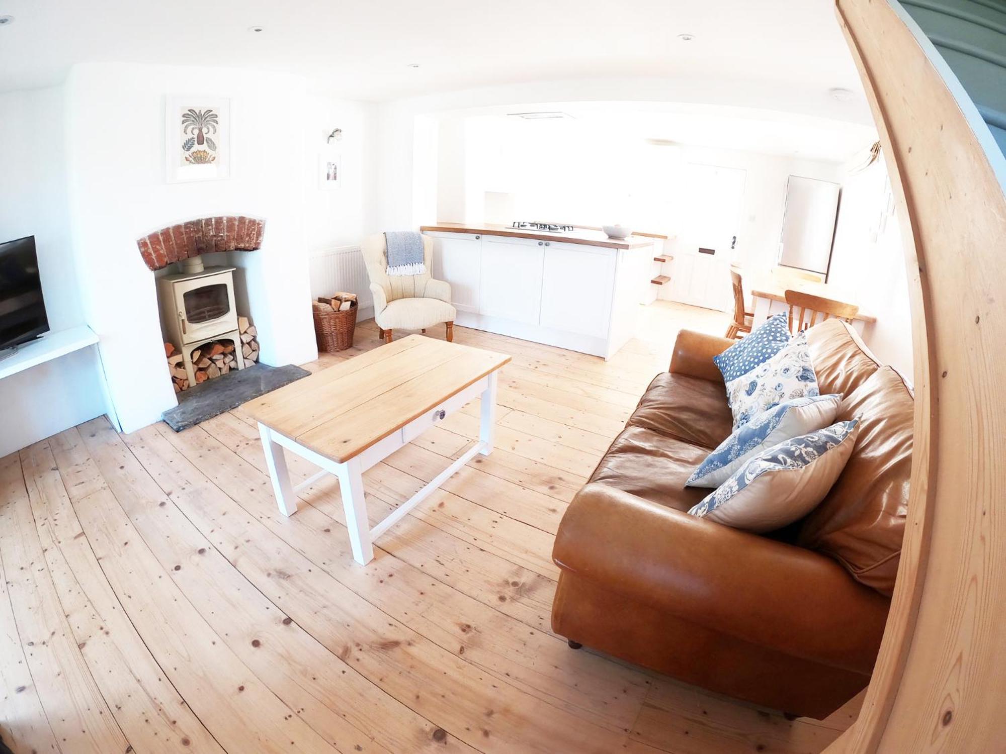 Cosy Beachside Cottage Bigbury Exterior foto